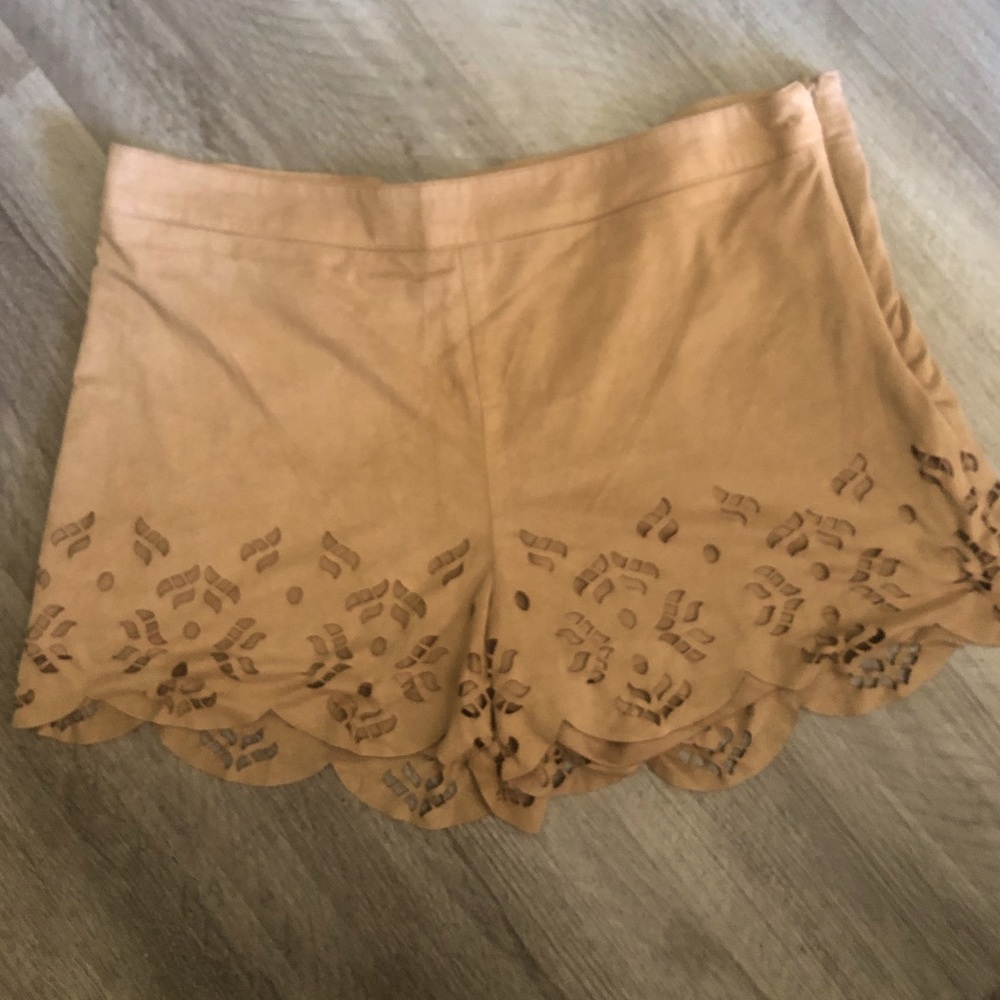☀️ Stella Luce Suede Shorts